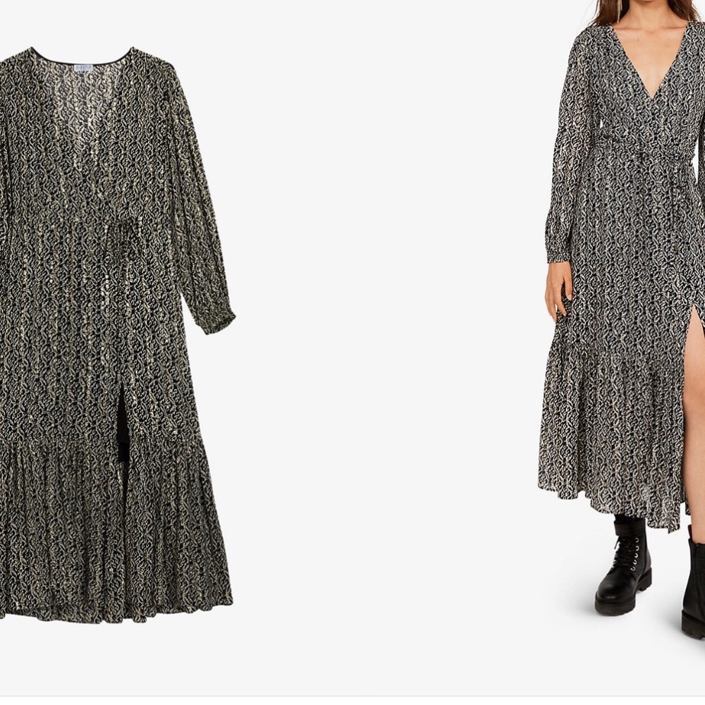 Claudie Pierlot Paris wrap dress